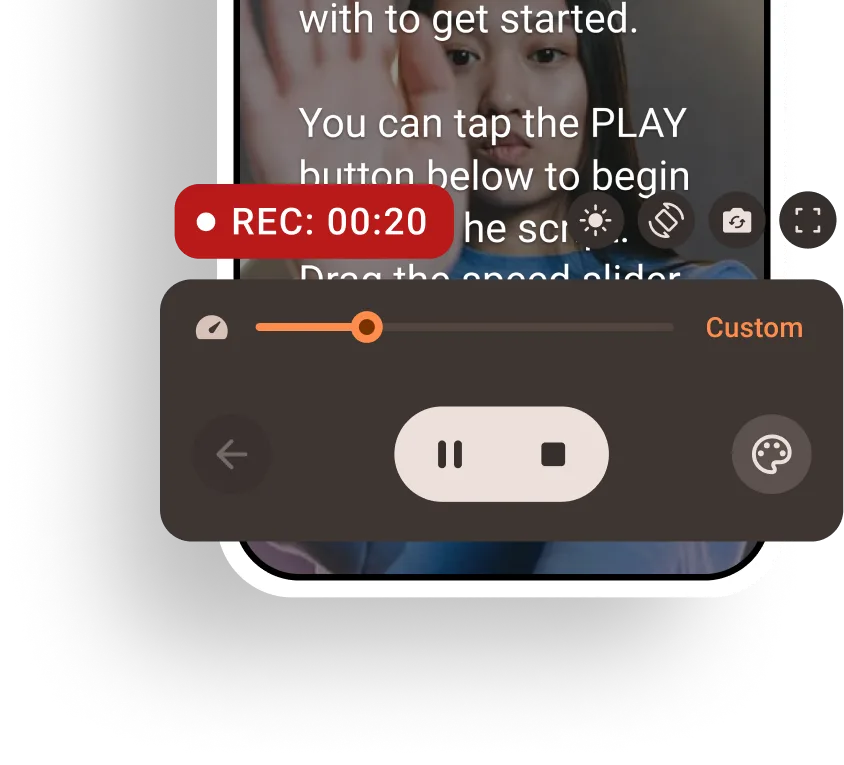 Look Natural While Recording High-Quality Videos Look Natural While Recording High-Quality Videos